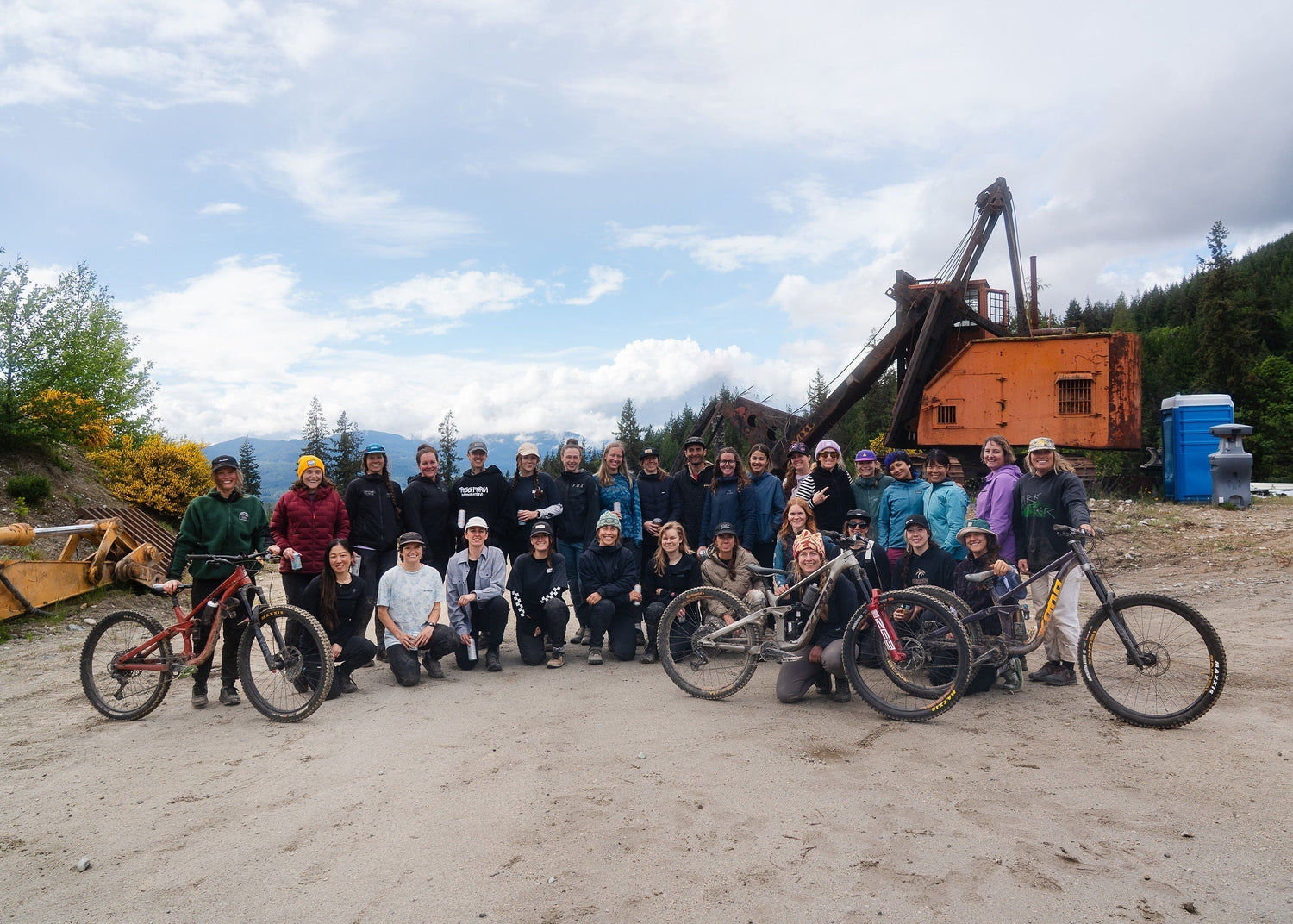 Kona Ambassador Jo Peters Brings the Stoke to Coast Gravity Park
