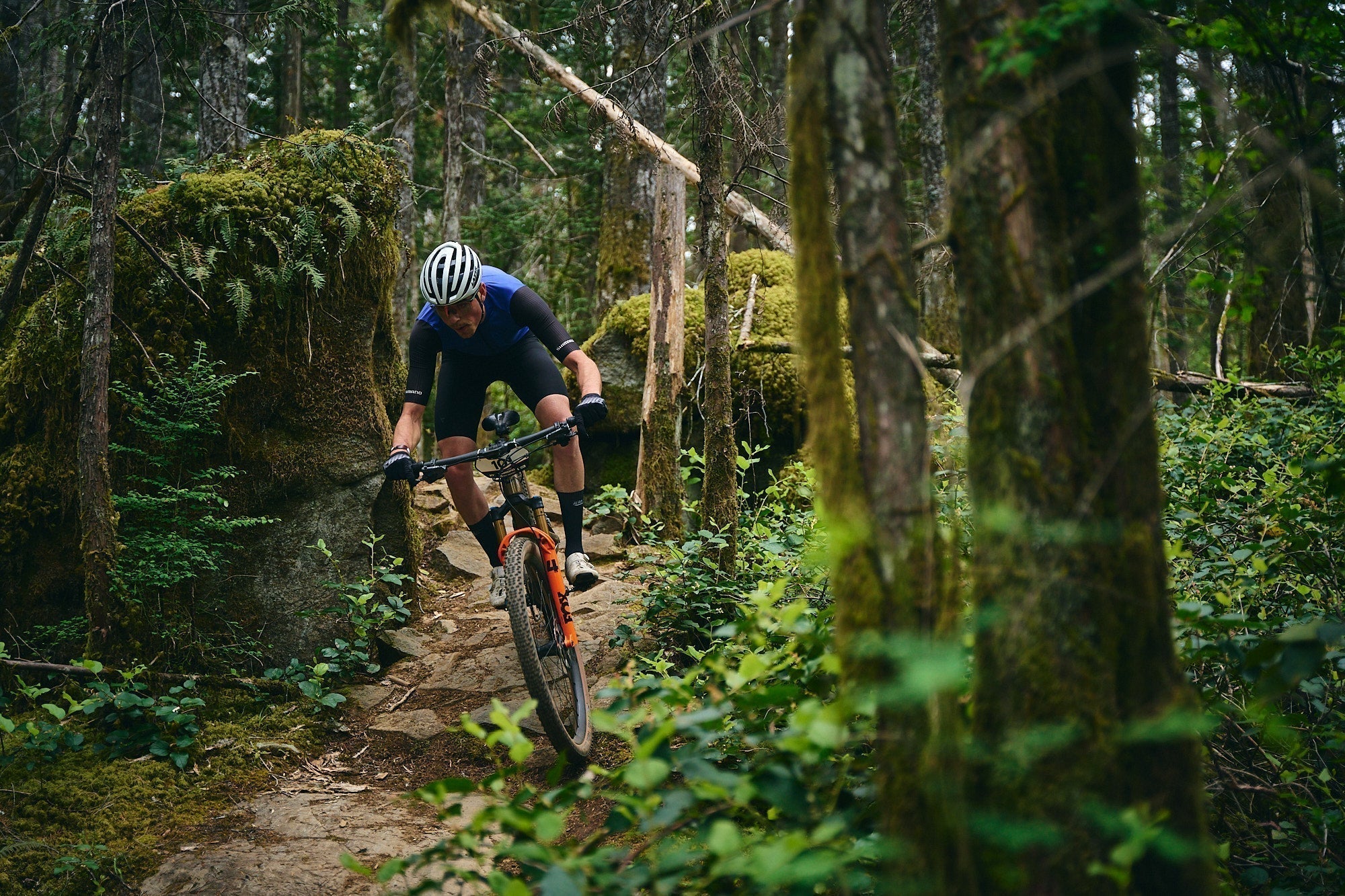 Hannah Simms and Ethan Pauly off to a Strong Start at the BC Bike Race