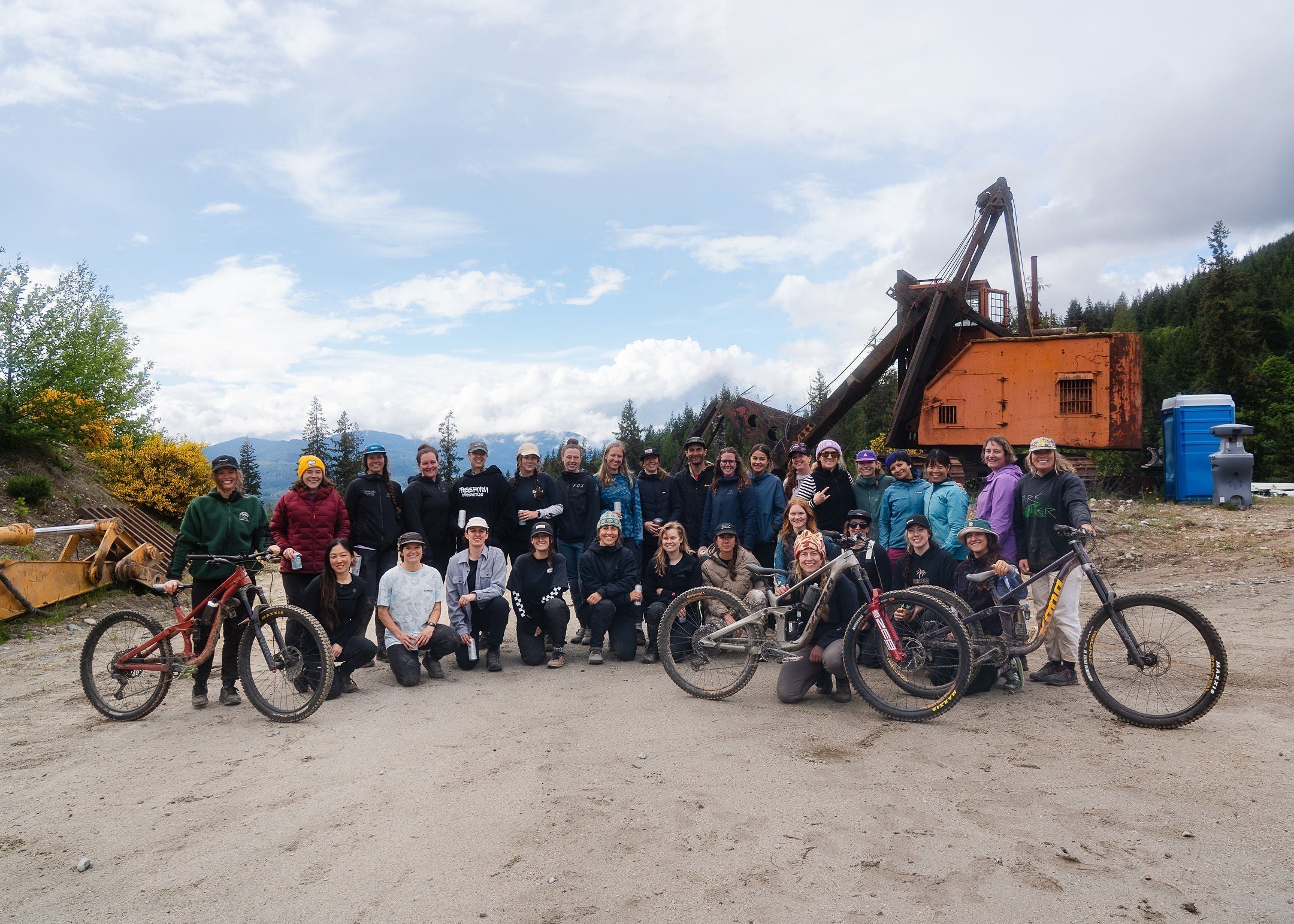 Kona Ambassador Jo Peters Brings the Stoke to Coast Gravity Park