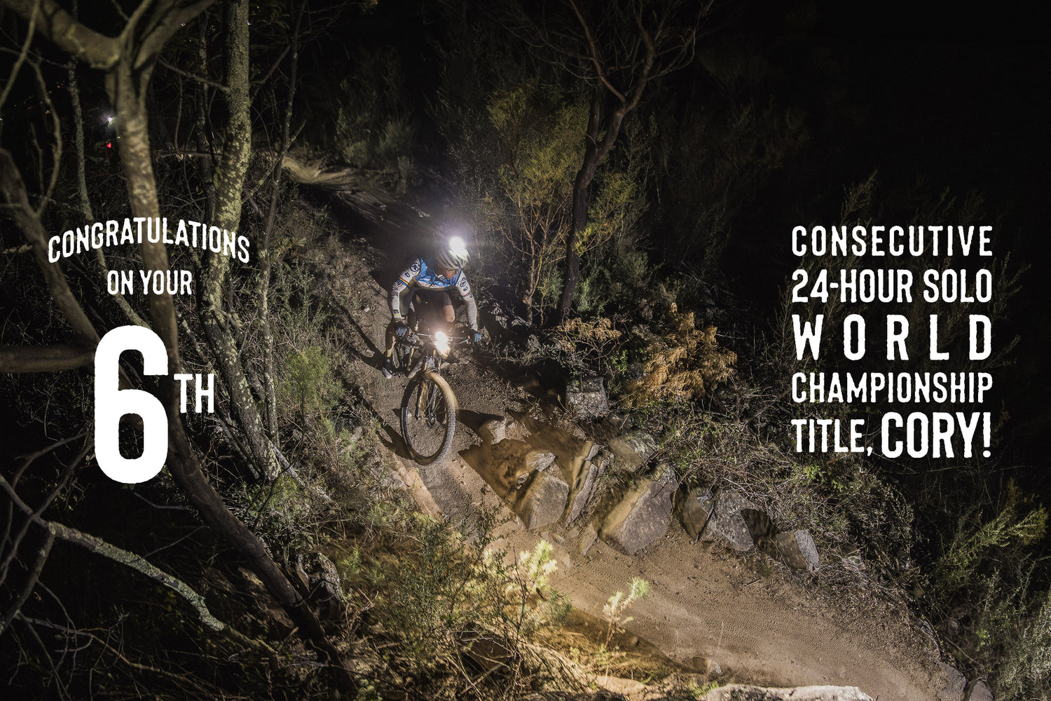 Cory Wallace Wins Sixth World Solo 24 Hour Mountain Bike Championship