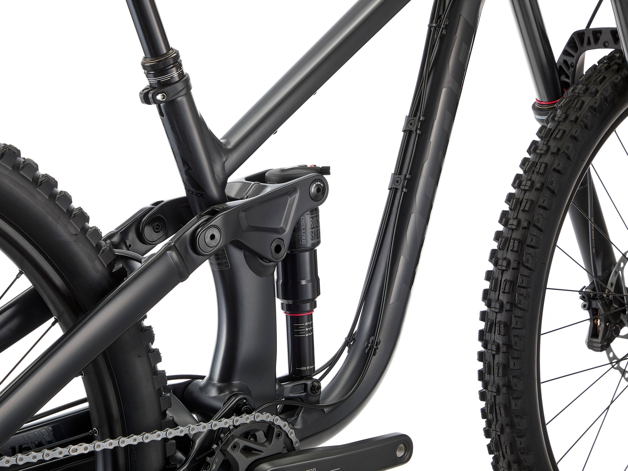 黒の自転車ハブとスポークセット From Kona Process 153 Process 153 | Kona