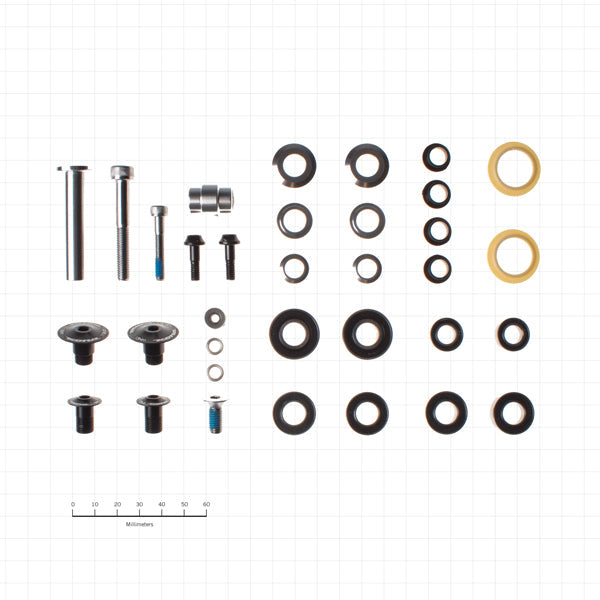 Bushing & Bolt Kits: Cross-country bushing kit #10